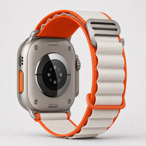 VYURE ALPINE LOOP — Naranja y beige
