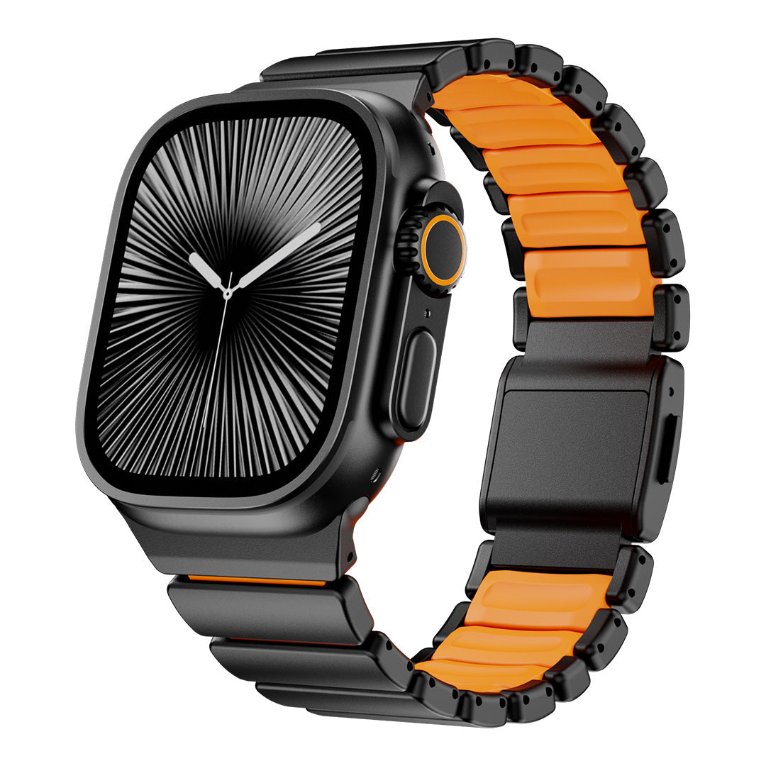 VYURE TITANIUM HYBRID en negro y naranja, vista frontal